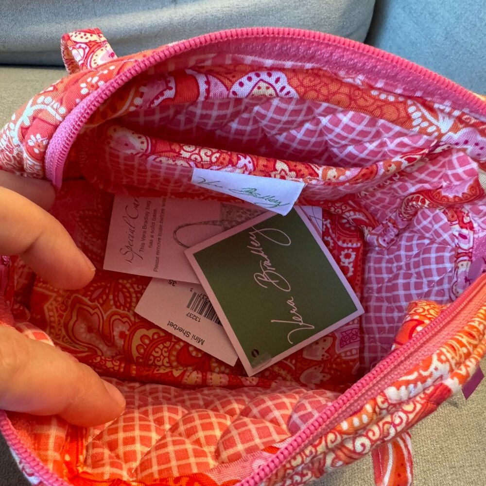 Vera Bradley Quilted Sherbet Cosmetic Case - Picture 2 of 2
